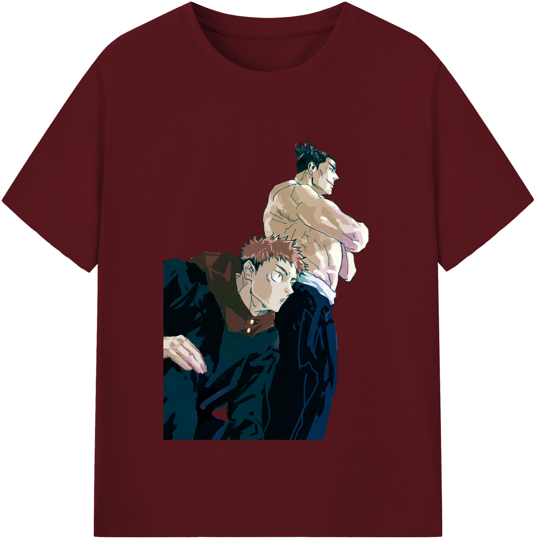 （画像用） 呪術廻戦 Jujutsu Kaisen 綿100％半袖Tシャツ（フロントプリント）